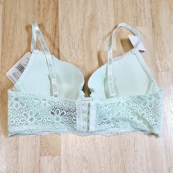 New✨️Mint Lace Push Up Bra - Picture 6 of 13